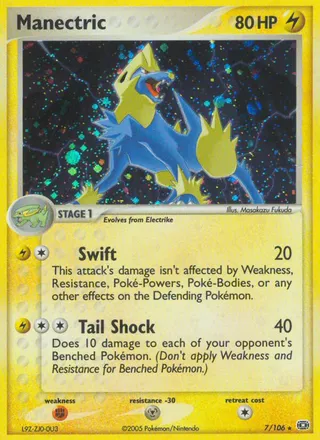 Manectric — Rare Holo variant