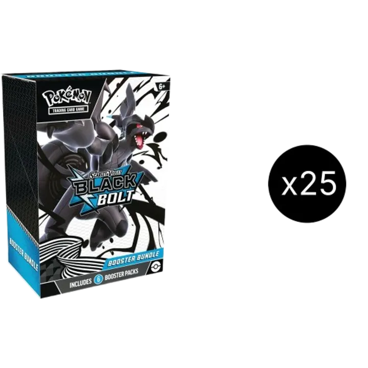 Black Bolt Booster Bundle Case