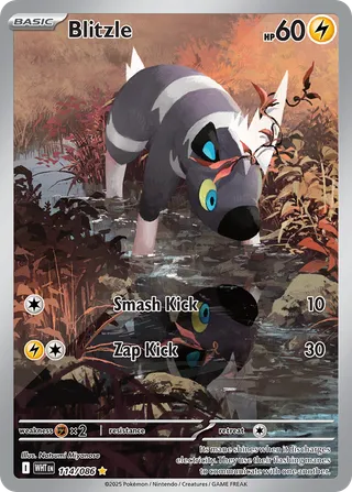 Blitzle — Illustration Rare variant