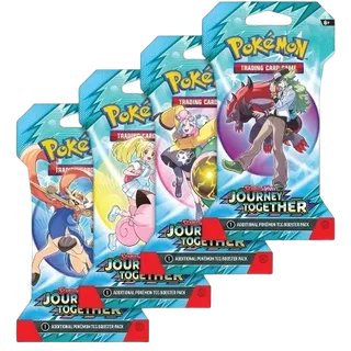 Journey Together Sleeved Booster Pack Art Bundle (Set of 4)