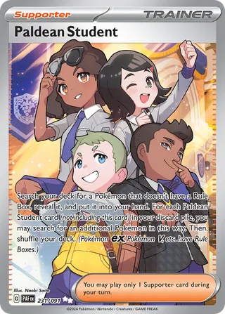 Paldean Student — Ultra Rare variant