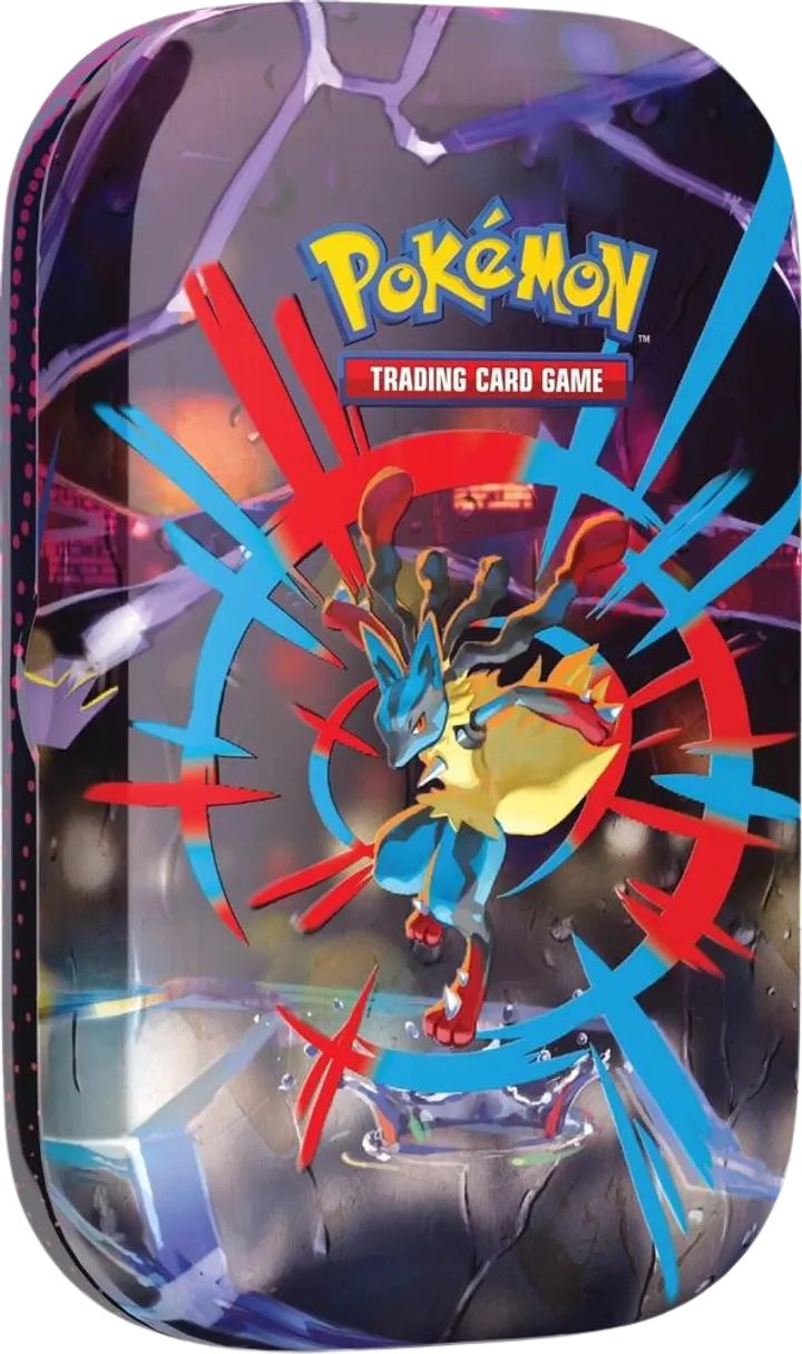 Mega Heroes Mini Tin - Mega Lucario