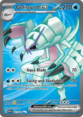 Golisopod ex — Ultra Rare variant