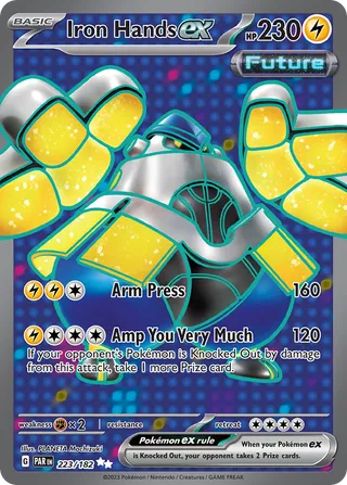 Iron Hands ex — Ultra Rare variant