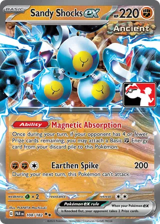 Sandy Shocks ex — Double Rare variant