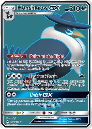 Honchkrow-GX — Rare Ultra variant