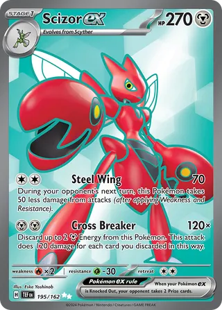Scizor ex — Ultra Rare variant