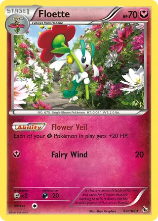 Floette — Rare variant