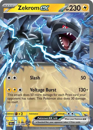 Zekrom ex — Double Rare variant
