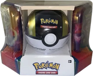Pokémon - Poké Ball Tin + 2 Kanto Power Mini Tins - Ultra Ball