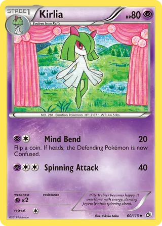 Kirlia — Uncommon variant