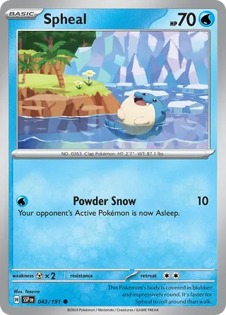 Spheal — Common variant