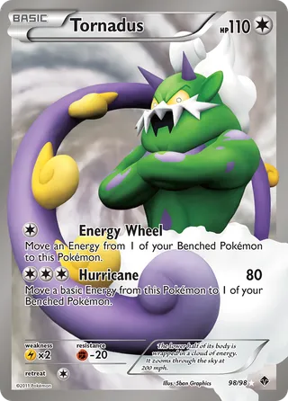 Tornadus — Rare Ultra variant