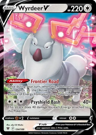 Wyrdeer V — Rare Holo V variant