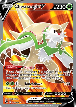 Chesnaught V — Rare Ultra variant