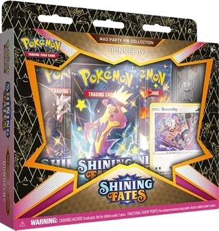 Shining Fates Mad Party Pin Collection - Bunnelby
