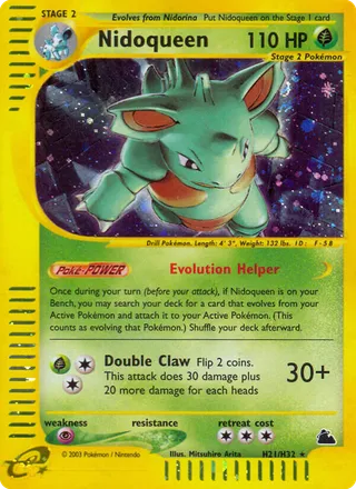 Nidoqueen — Rare Holo variant