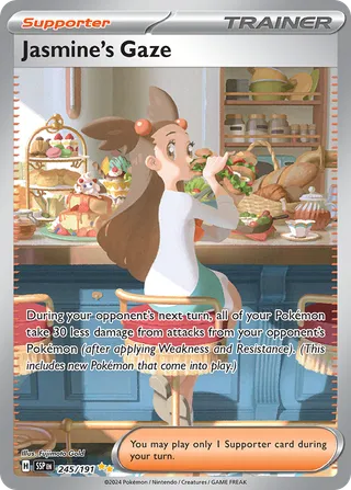 Jasmine's Gaze — Special Illustration Rare variant