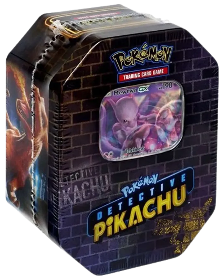 Detective Pikachu Tin - Mewtwo