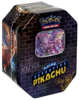 Detective Pikachu Tin - Mewtwo