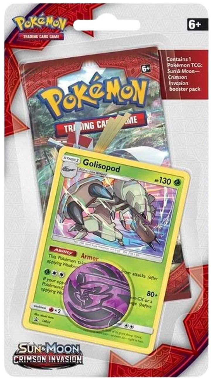Crimson Invasion Single Pack Blister - Golisopod
