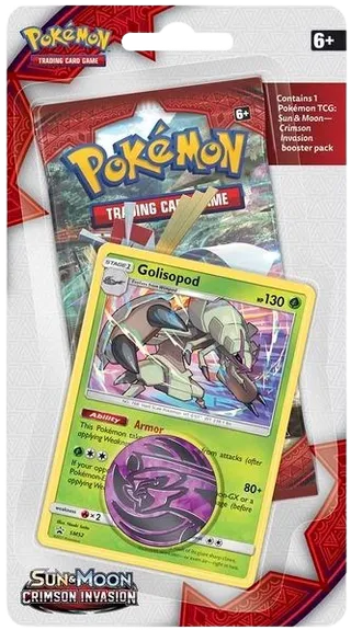 Crimson Invasion Single Pack Blister - Golisopod