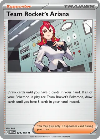 Team Rocket's Ariana — Uncommon variant
