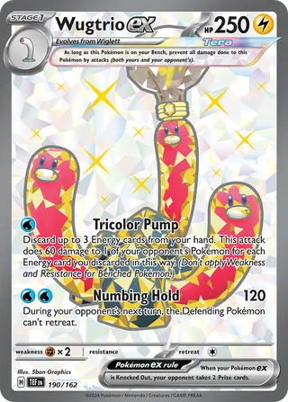 Wugtrio ex — Ultra Rare variant