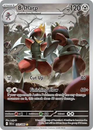 Bisharp — Illustration Rare variant