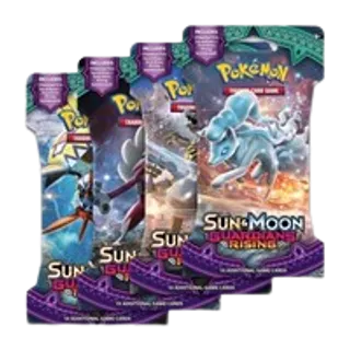 Guardians Rising Sleeved Booster Pack Art Bundle (Set of 4)