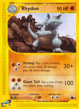 Rhydon — Rare variant