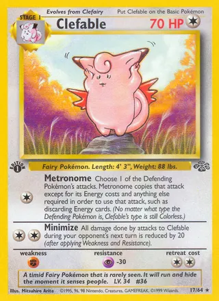 Clefable — Rare variant
