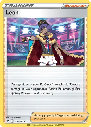 Leon — Rare Holo variant