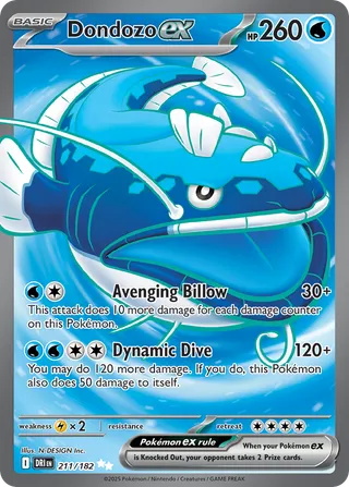 Dondozo ex — Ultra Rare variant