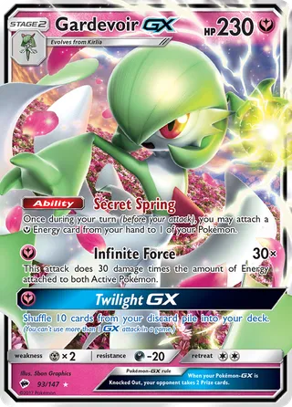 Gardevoir-GX — Rare Holo GX variant