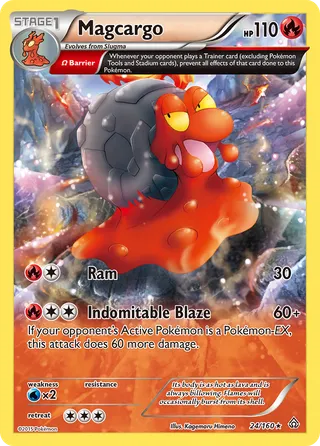 Magcargo — Rare variant