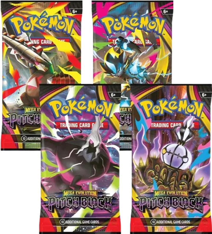Pitch Black Booster Pack Art Bundle (Set of 4)