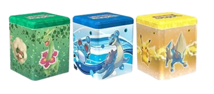 Pokémon Stacking Tins (Set of 3)