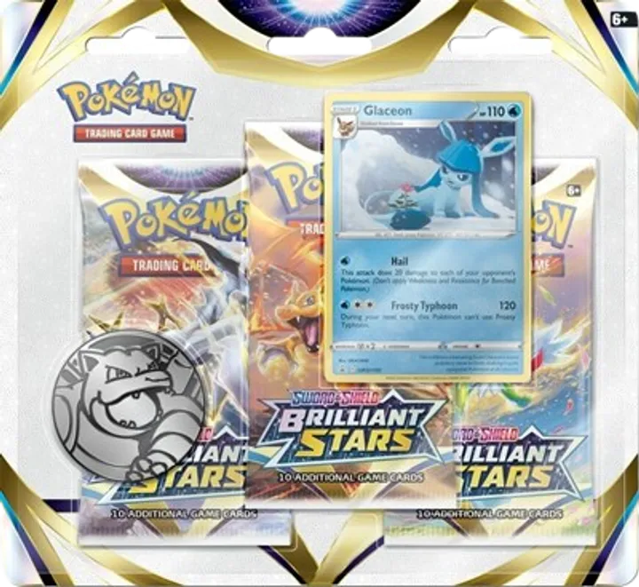 Brilliant Stars 3-Pack Blister - Glaceon