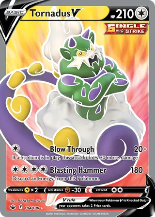 Tornadus V — Rare Ultra variant
