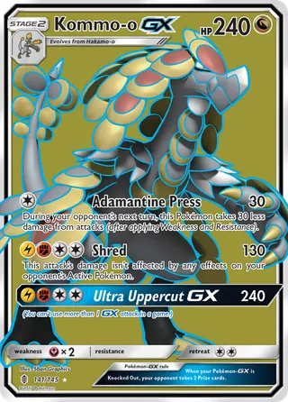 Kommo-o-GX — Rare Ultra variant