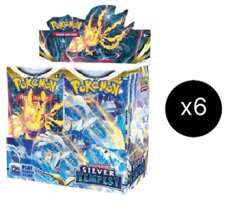 Silver Tempest Booster Box Case