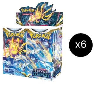Silver Tempest Booster Box Case