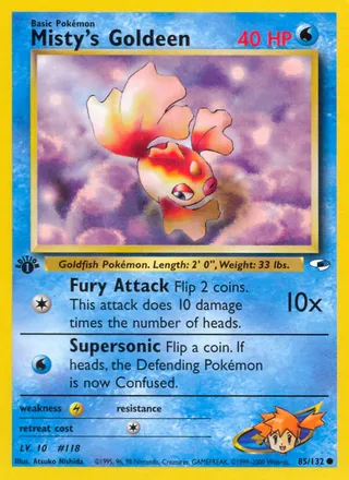 Misty's Goldeen — Common variant