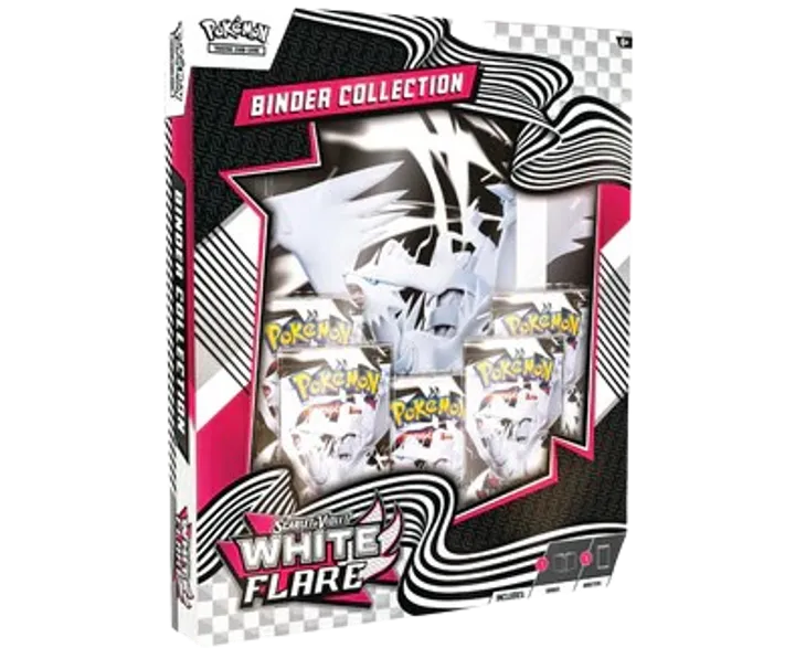 White Flare Binder Collection