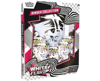 White Flare Binder Collection