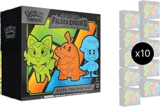 Paldea Evolved Elite Trainer Box Case