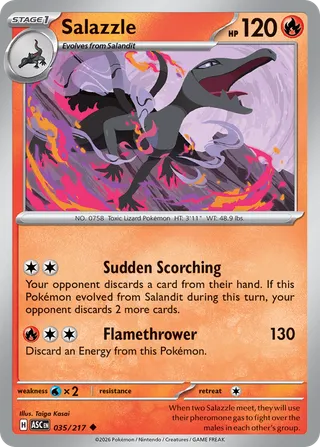 Salazzle — Uncommon variant