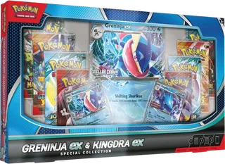 Greninja EX & Kingdra EX Special Collection Box