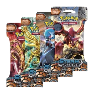 Steam Siege Sleeved Booster Pack Art Bundle (Set of 4)